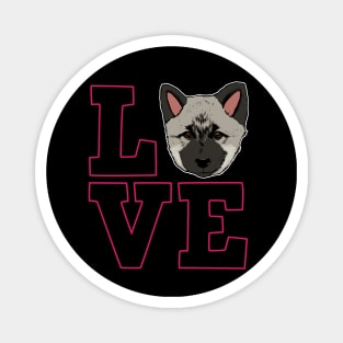 Norwegian Elkhound Mom Magnet